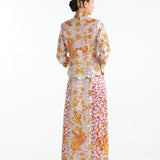 Kua Hou in Floral Motifs 奢華花柱褂后