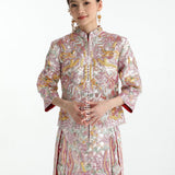 The Pink Diamond & Prismatic Phoenix motif kua 粉鑽彩鳳褂皇