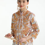 The Phoenix Kua in Crystal Luminance 水晶奢華火鳳褂皇